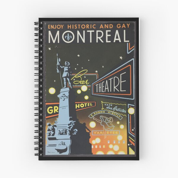 Artikelvorschau, Vintage Montreal Tourismus entworfen und verkauft von Clarkrd2.
