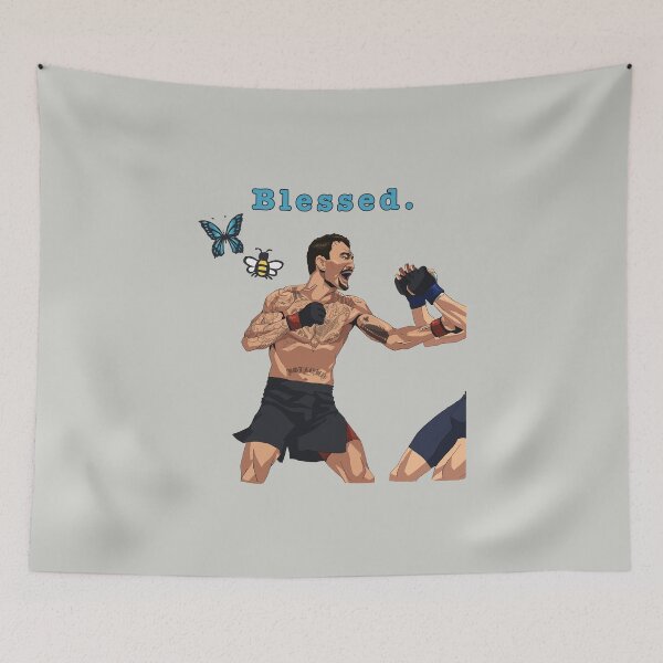 Item preview, Max Holloway - Blessed MMA - Hawaii BMF designed and sold by Sarthak Navjivan.