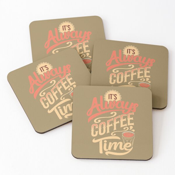 Item preview, Always Coffee Time designed and sold by Artcraft-Ink.