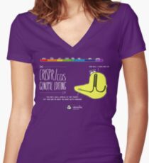 CRISPR/cas Women's Fitted V-Neck T-Shirt
