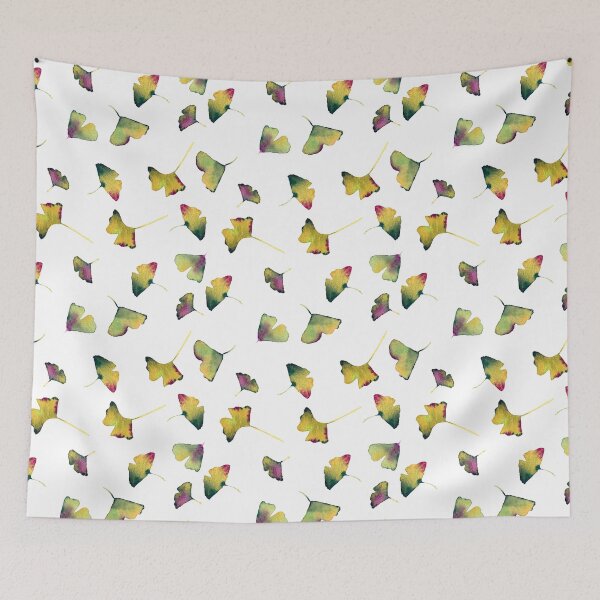 Item preview, Ginkgo Leaves - butter designed and sold by LSMwatercolour.