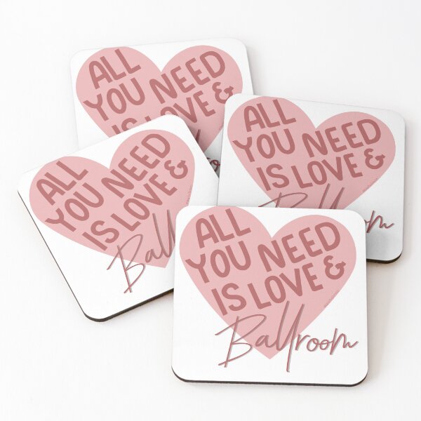 Item preview, Ballroom and love is all you need ❤️ designed and sold by DearBallroom.