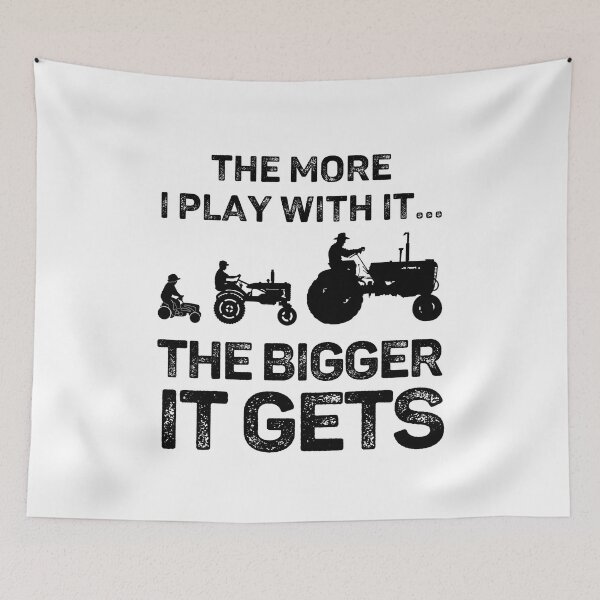 Item preview, Tractor The More I Play With It designed and sold by dreamy11.