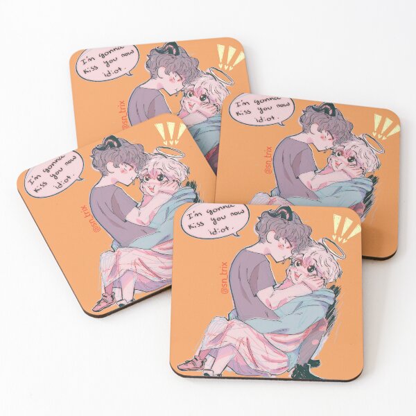 Item preview, Angel and demon Yoonmin digital art designed and sold by Beatrixyarritu.