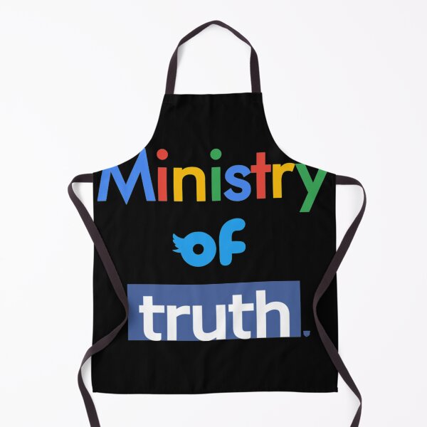 Item preview, 1984 Ministry of Truth Anti Social Media Big Tech Propaganda T-Shirt designed and sold by royaltea111.