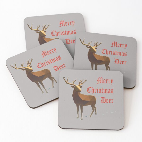 Item preview, Merry Christmas Deer designed and sold by HYPERSHIRTS.