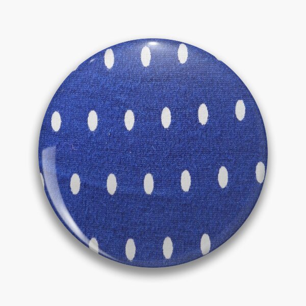 Item preview, Lovely Beautiful Blue Colored Pattern with white dots - Blue colored designed and sold by The Full Cart.
