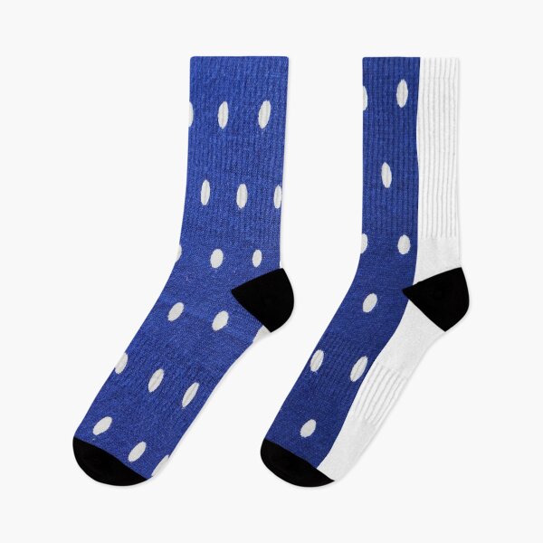 Item preview, Lovely Beautiful Blue Colored Pattern with white dots - Blue colored designed and sold by The Full Cart.