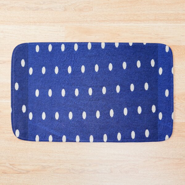Item preview, Lovely Beautiful Blue Colored Pattern with white dots - Blue colored designed and sold by The Full Cart.