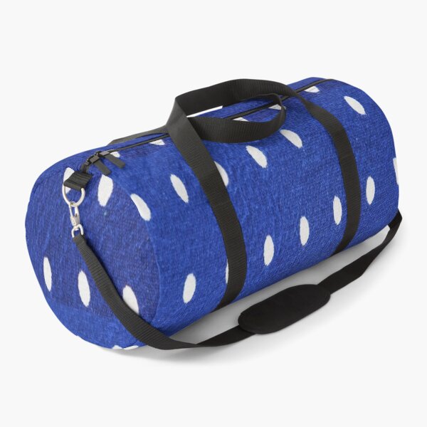 Item preview, Lovely Beautiful Blue Colored Pattern with white dots - Blue colored designed and sold by The Full Cart.