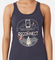 Camiseta con espalda nadadora Reconectar
