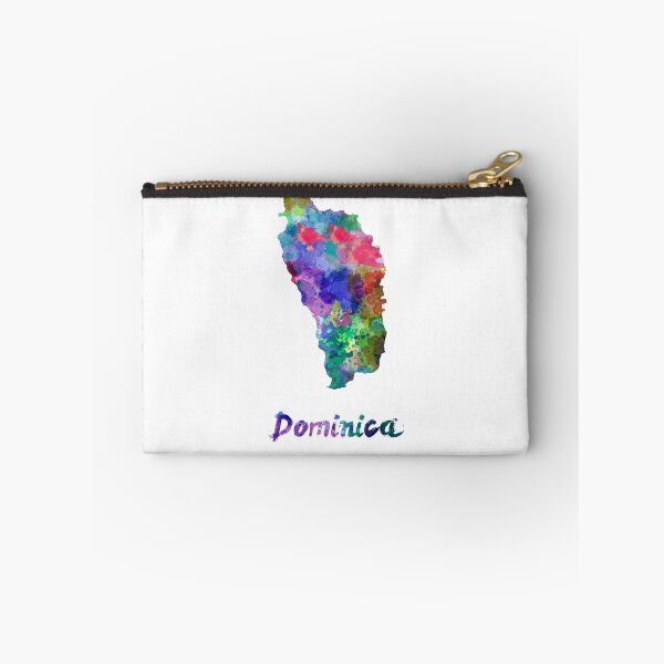 Item preview,  Dominican watercolor map designed and sold by paulrommer.