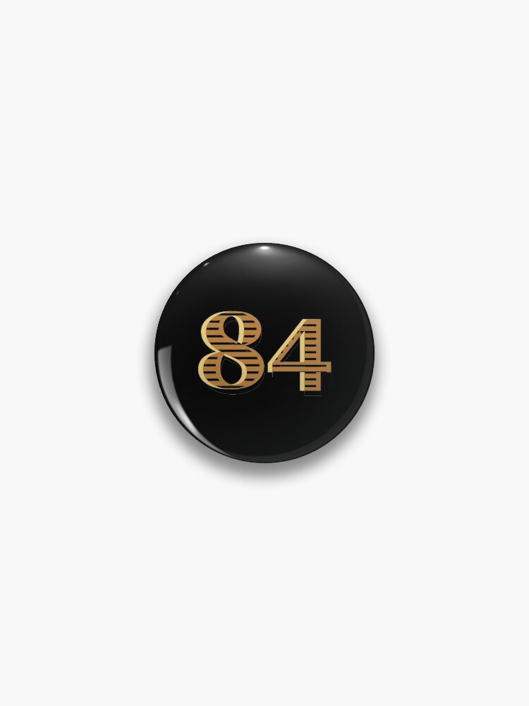 55 Gold Number Fifty five Sticker for Sale by Kiwwwi