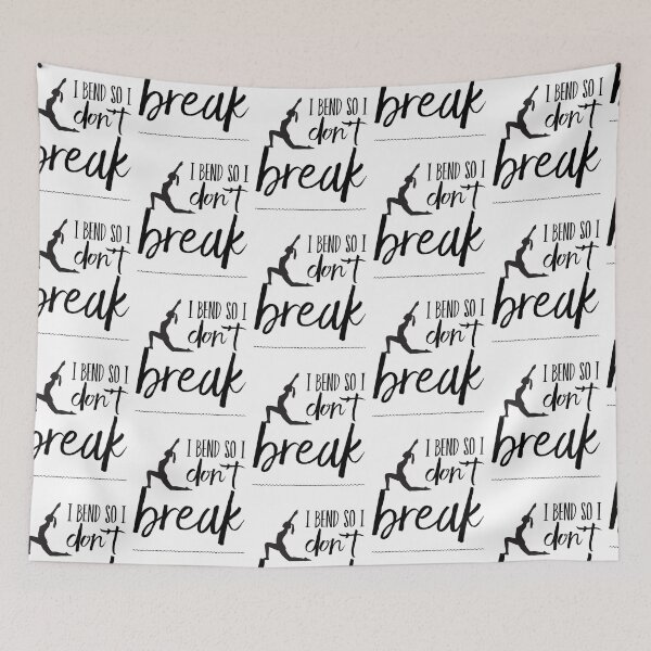 Item preview, I bend so I don't break yoga stretch design designed and sold by ashdenent.
