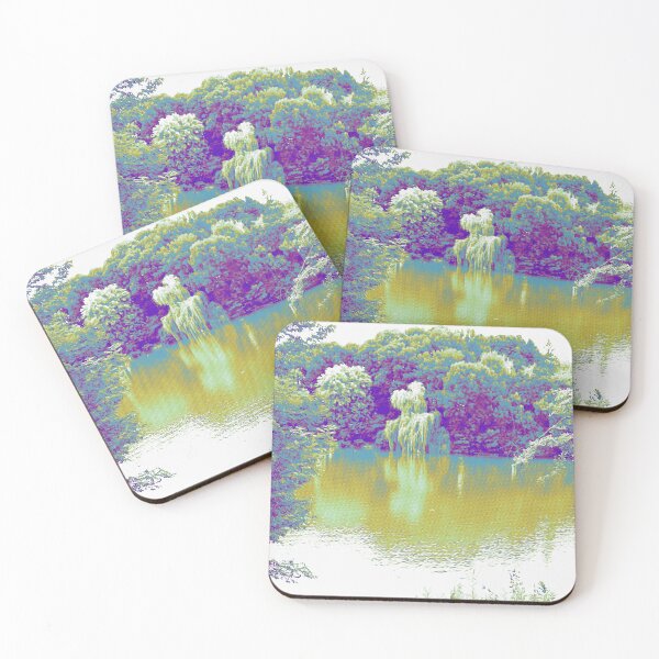 Item preview, Calm Lake Reflection Watercolor designed and sold by Billgreen54.