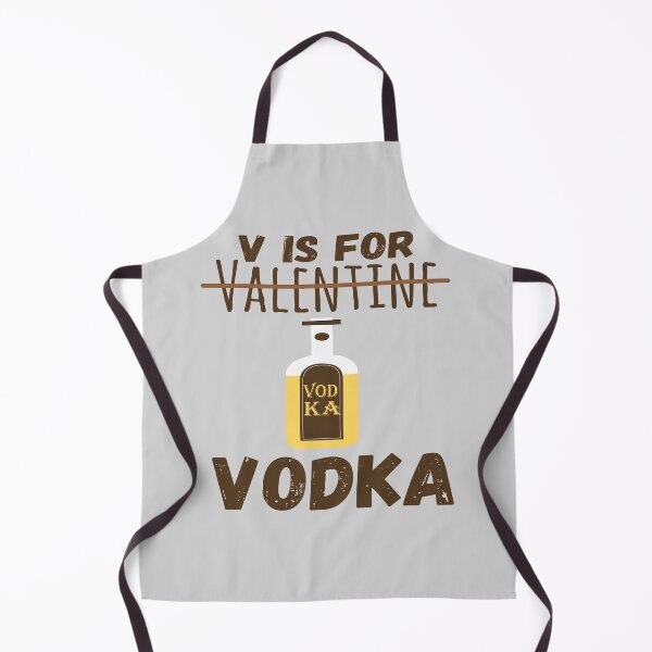 Item preview, V Is For Valentine Vodka designed and sold by Kriti Rastogi.
