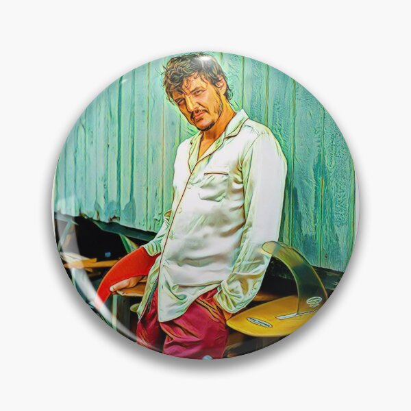 Item preview, Pedro Pascal In Beach Wear Paint Art - Handsome and Sexy designed and sold by ecdato.
