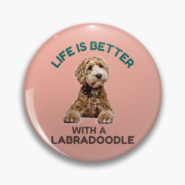 Item preview, Life is Better with Mini Golden Labradoodle designed and sold by ARUN VASWANI.