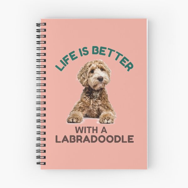 Item preview, Life is Better with Mini Golden Labradoodle designed and sold by ARUN VASWANI.