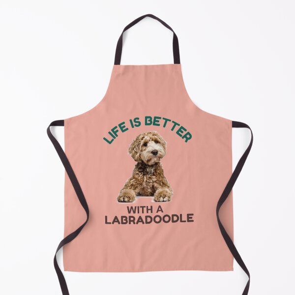 Item preview, Life is Better with Mini Golden Labradoodle designed and sold by ARUN VASWANI.