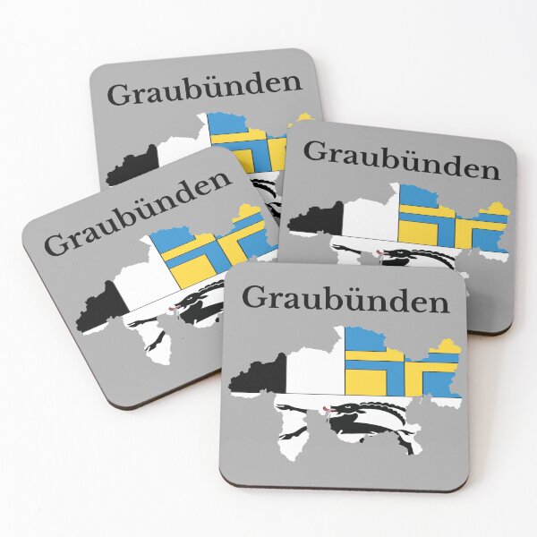 Item preview, Graubunden Canton Map Flag, Switzerland designed and sold by marosharaf.