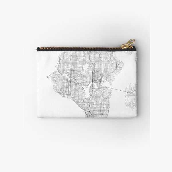 Item preview, Seattle Map, Art Print By LandSartprints designed and sold by LandSartprints.