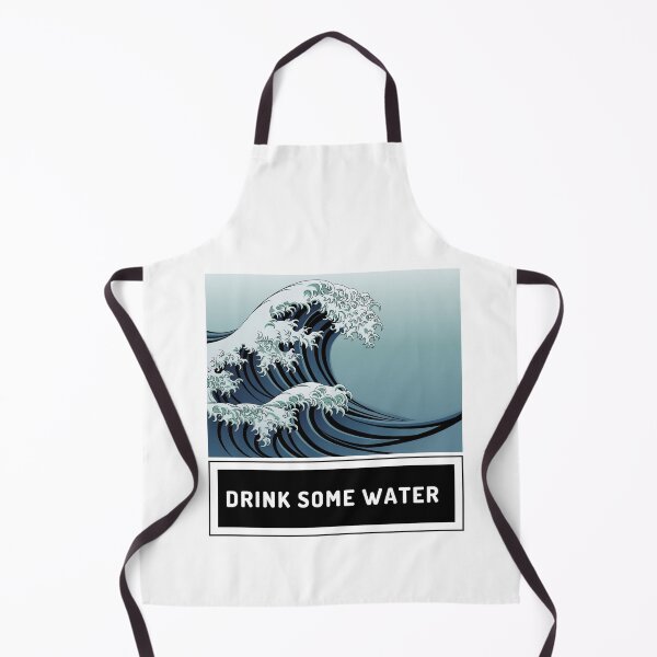 Item preview, Drink Some Water Great Wave designed and sold by BestUncommonTee.