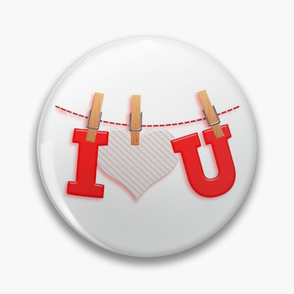 Item preview, I Love You in wooden Clothespin designed and sold by eajob.