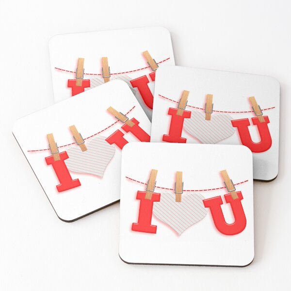 Item preview, I Love You in wooden Clothespin designed and sold by eajob.