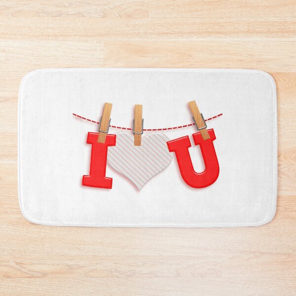 Item preview, I Love You in wooden Clothespin designed and sold by eajob.