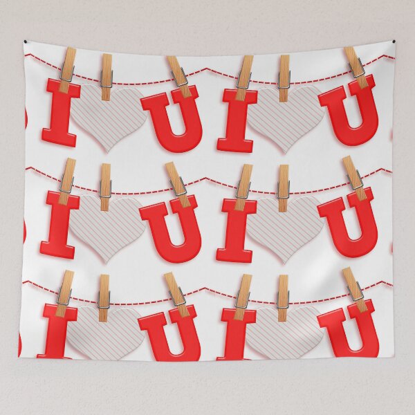 Item preview, I Love You in wooden Clothespin designed and sold by eajob.