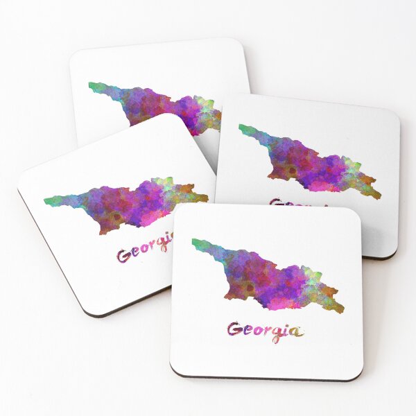 Item preview,  Georgia watercolor map designed and sold by paulrommer.