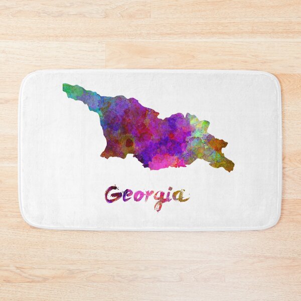 Item preview,  Georgia watercolor map designed and sold by paulrommer.