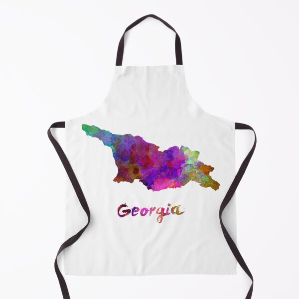 Item preview, Georgia watercolor map designed and sold by paulrommer.