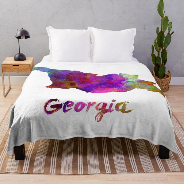 Item preview,  Georgia watercolor map designed and sold by paulrommer.