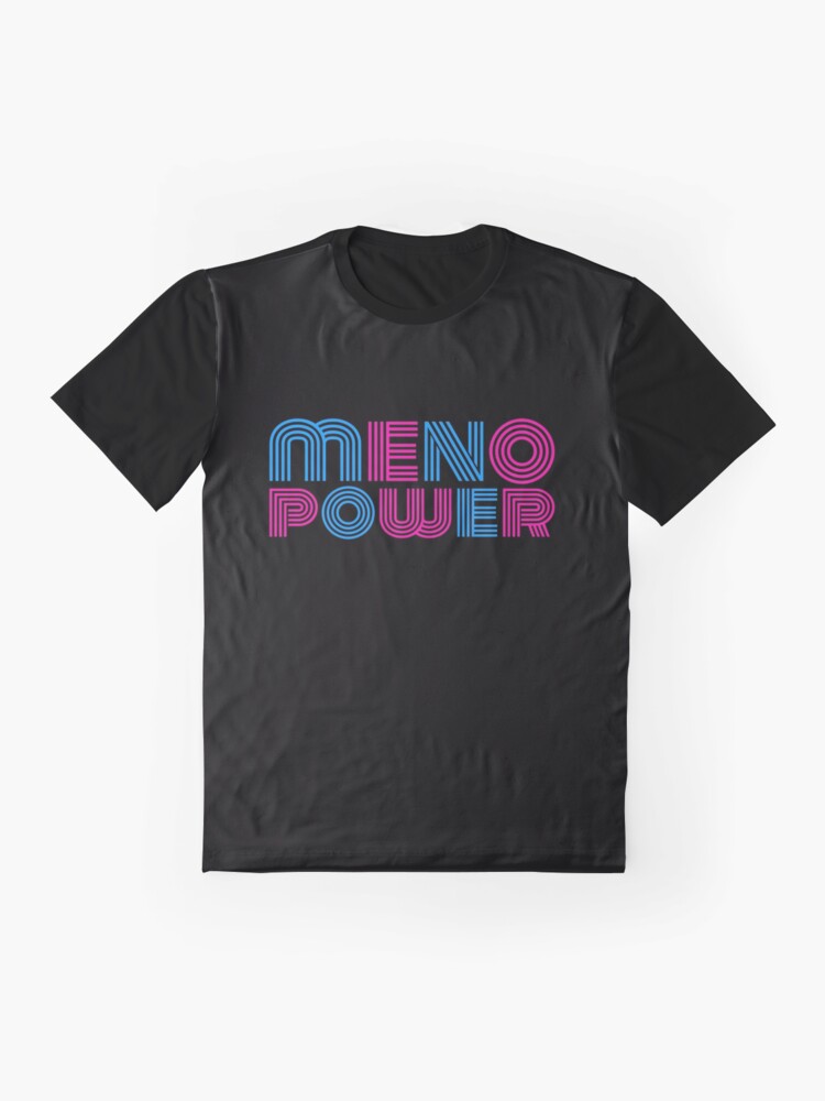 Alternate view of Meno Power Graphic T-Shirt