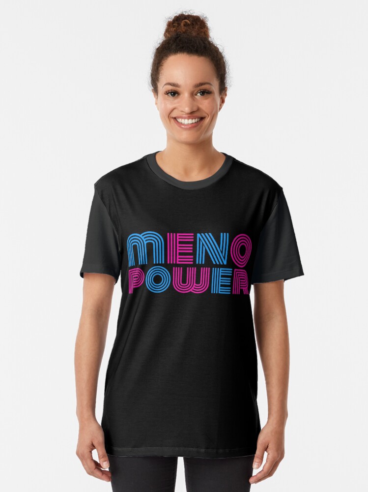 Alternate view of Meno Power Graphic T-Shirt