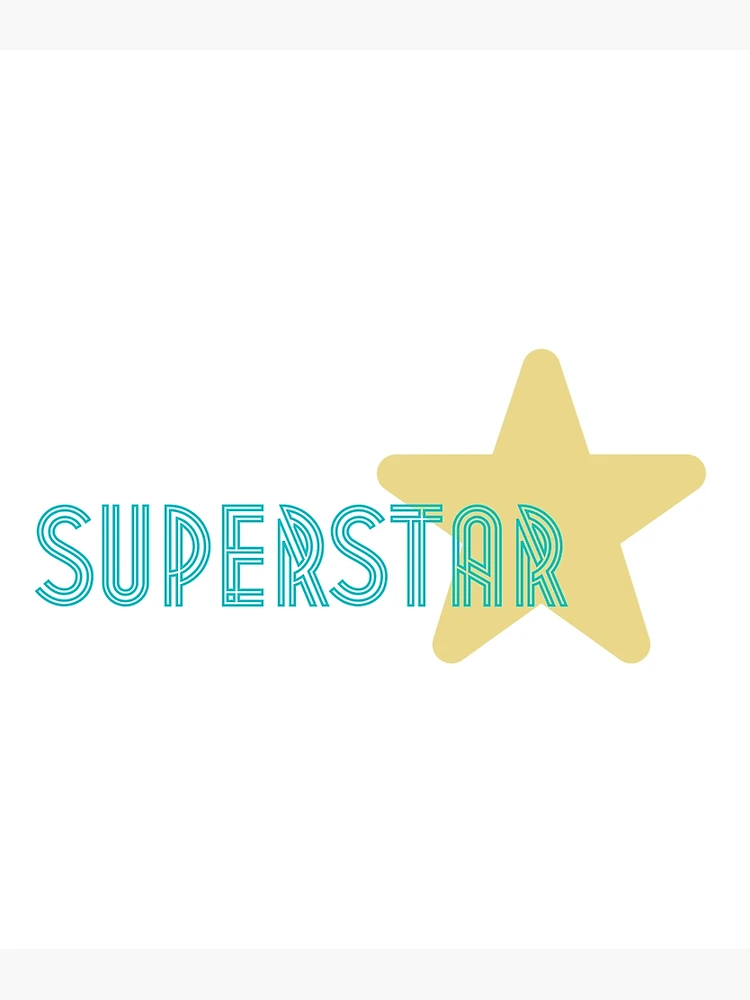 Thumbnail 3 of 3, Poster, Superstar designed and sold by InputVSOutput.