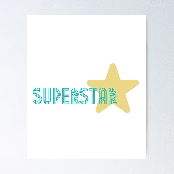Item preview, Superstar designed and sold by InputVSOutput.
