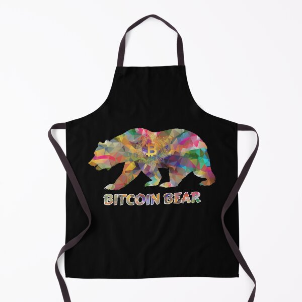 Item preview, Bitcoin Bear Cryptocurrency Pixel Art designed and sold by Bitcoin-Fashion.