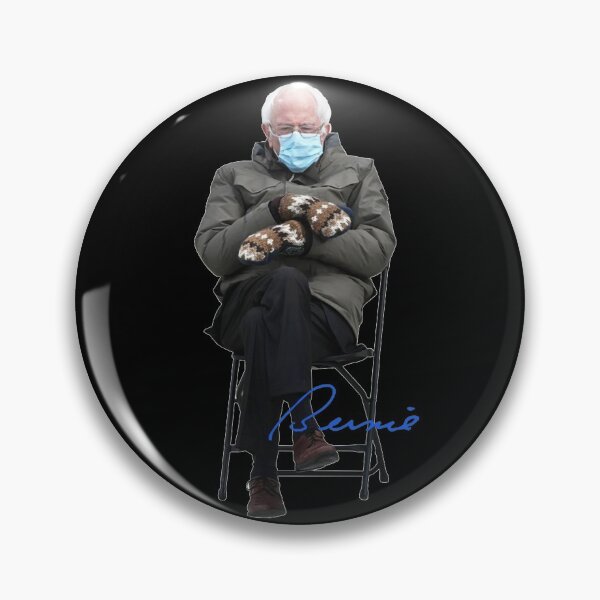 Item preview, Bernie Sanders Mittens inauguration uncle bernie feel the bern bernie meme fan art shirt merch designed and sold by charmingthreads.
