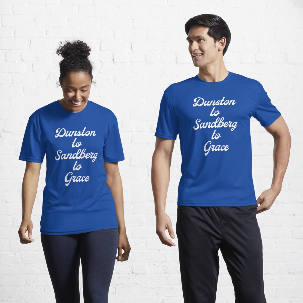 Chicago Cubs Dunston To Sandberg To Grace T-Shirt