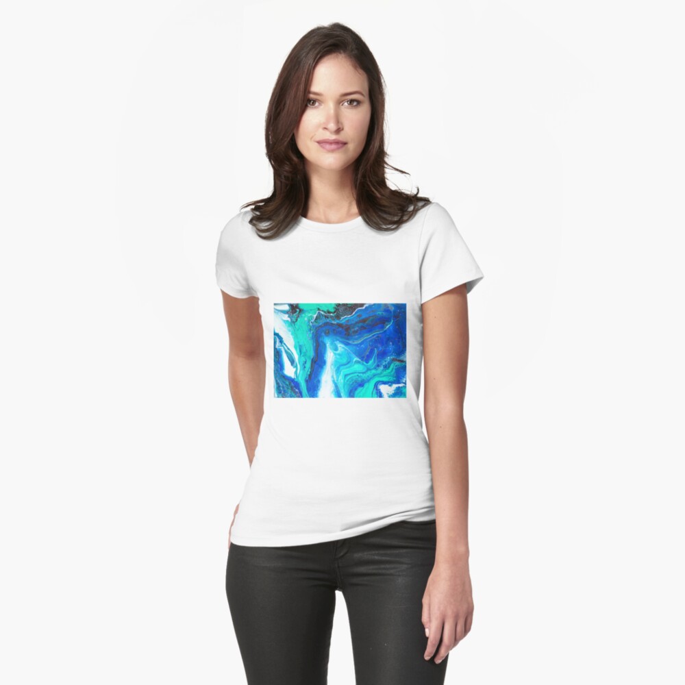 Item preview, Fitted T-Shirt designed and sold by KimHebblewhite.
