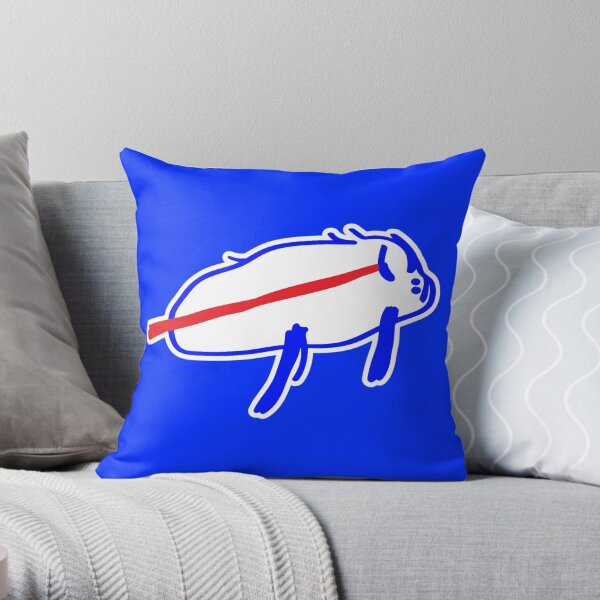 Josh Allen Drawing Throw Pillow