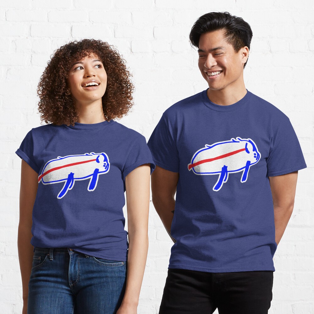 Ctwpod Josh Allen Buffalo Bills Potato Drawing T-Shirt