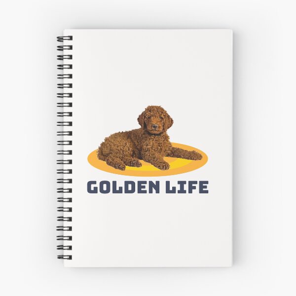 Item preview, Golden Life with Mini Labradoodle designed and sold by ARUN VASWANI.