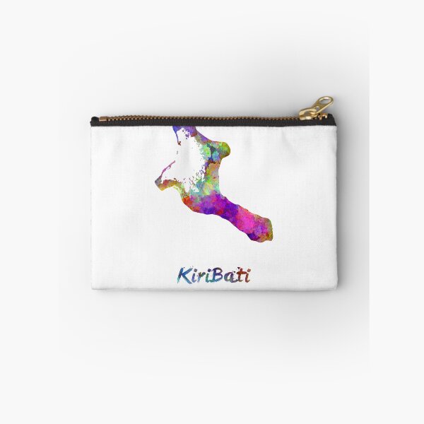 Item preview, Kiribati watercolor map designed and sold by paulrommer.