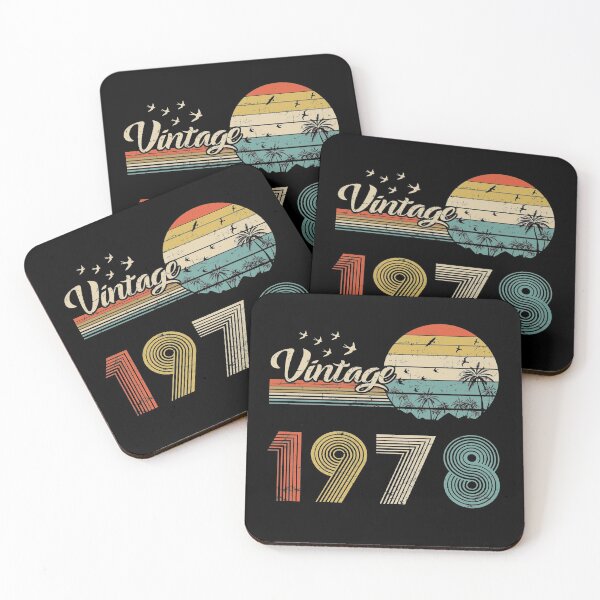 Item preview, Vintage 1978, Born in 1978 Birthday Retro Design,43rd Birthday Gift, 43 Years Old designed and sold by MN-Shop0123.