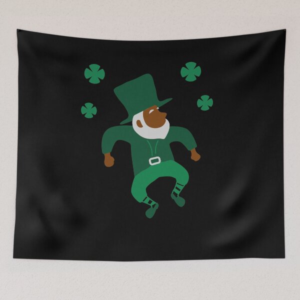 Item preview, Dancing Leprechaun Lucky Clover St Patricks Day designed and sold by ModkMerch.