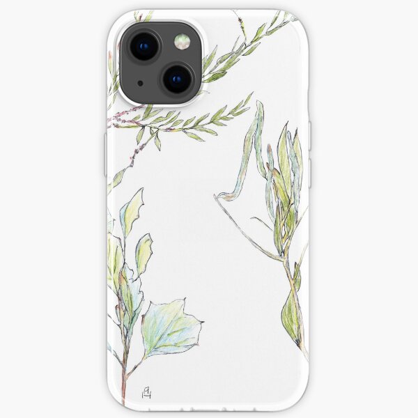 Australian Artwork - Leaves - Barkley, Highway, NT, Aus iPhone Soft Case